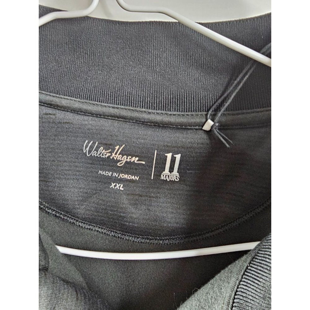 Walter Hagen Golf Black Quarter-Zip Pullover Sweatshirt - Picture 3 of 9